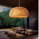 Straw Chandelier Small